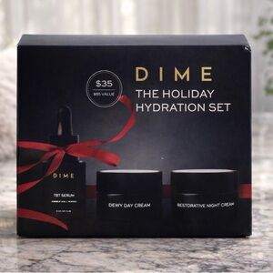 DIME Holiday Hydration Set - Black with Red Accents